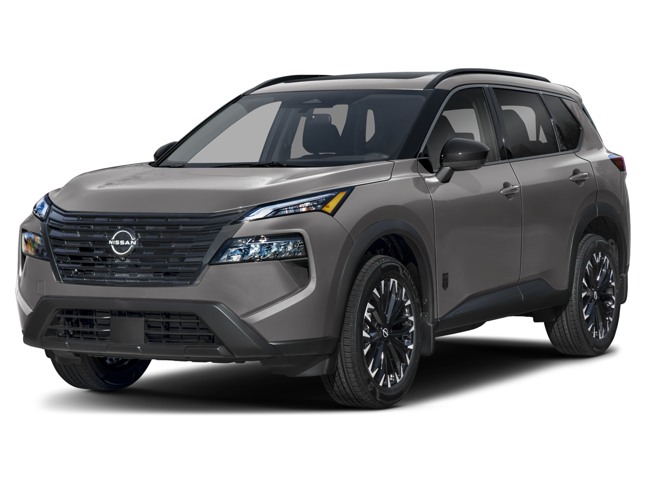 2026 Nissan Rogue Dark Armor in SCARLET EMBER T — front three-quarter view