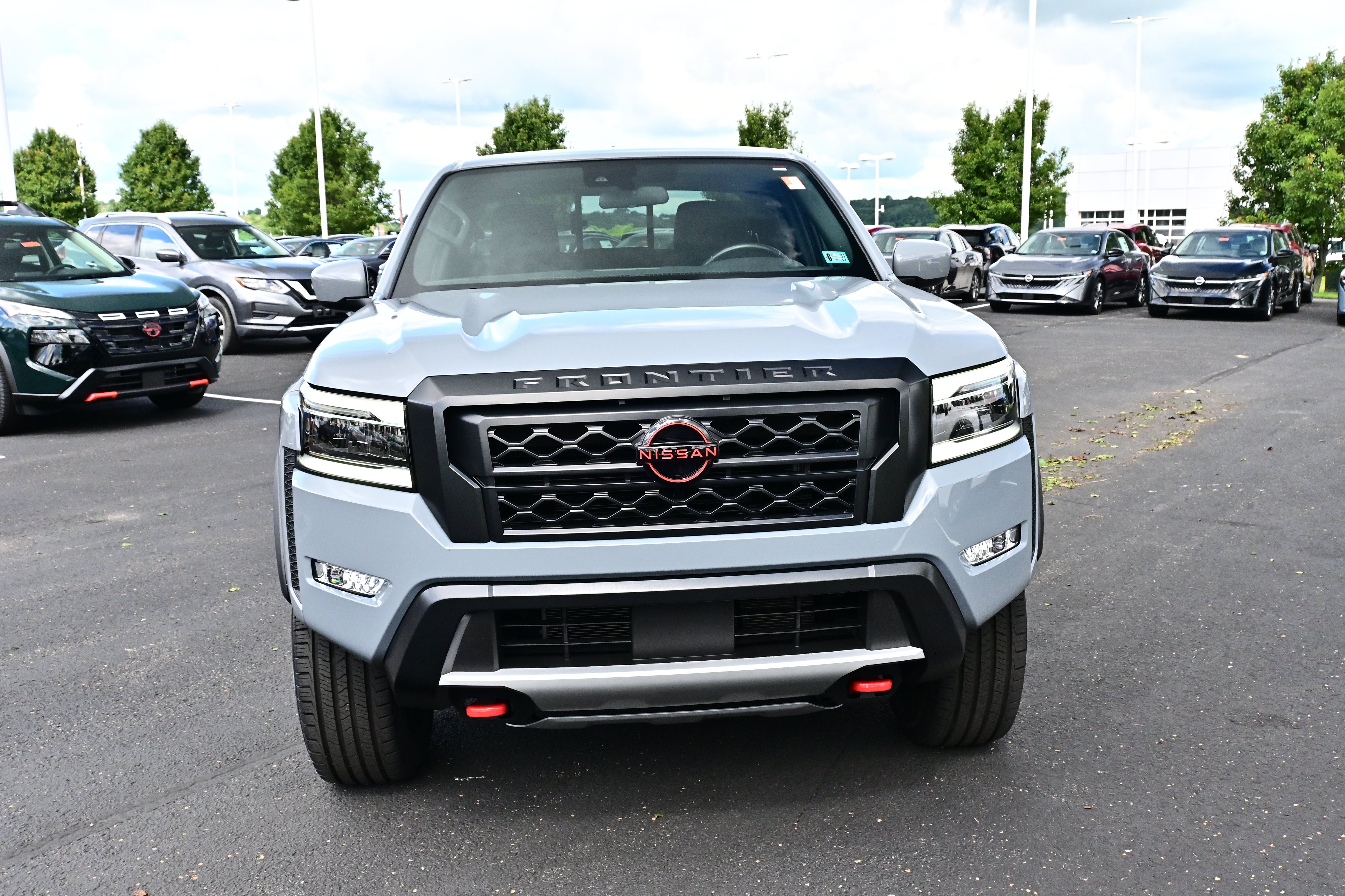 2024 Nissan Frontier — rear three-quarter view